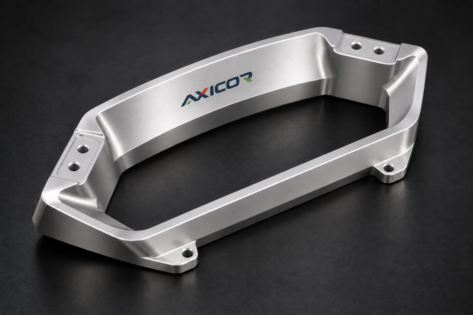 M01 / Clear-anodized aluminum frame bracket